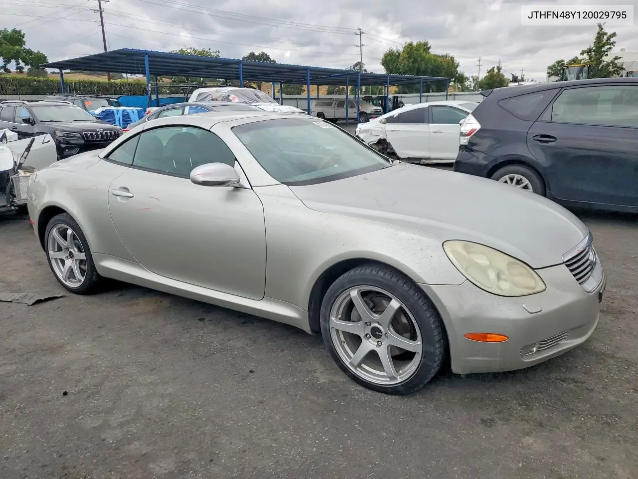 2002 Lexus Sc 430 VIN: JTHFN48Y120029795 Lot: 54549086