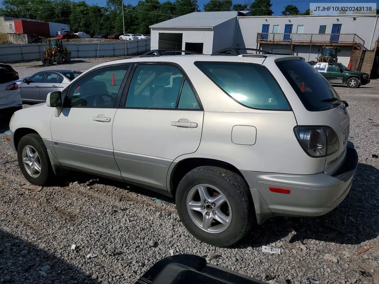 2002 Lexus Rx 300 VIN: JTJHF10U020243138 Lot: 55599386