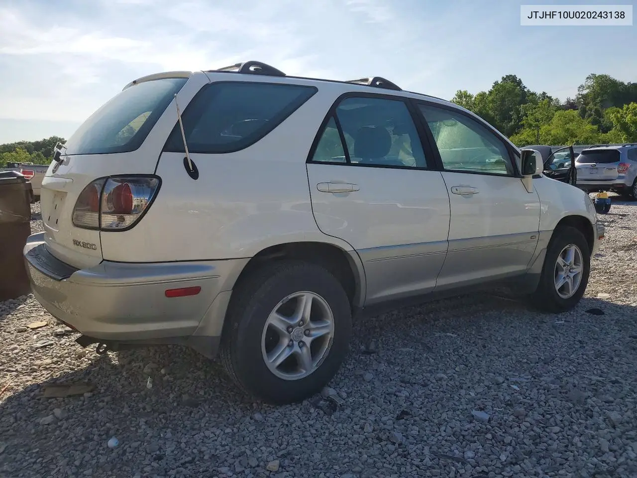 2002 Lexus Rx 300 VIN: JTJHF10U020243138 Lot: 55599386