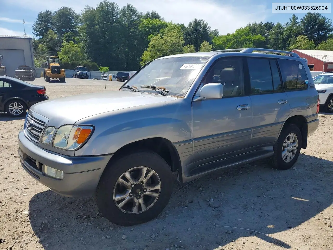 2003 Lexus Lx 470 VIN: JTJHT00W033526904 Lot: 54769106