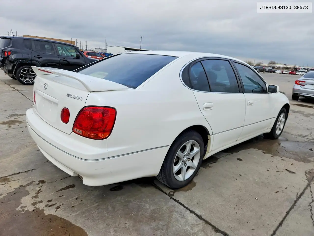 2003 Lexus Gs 300 Base VIN: JT8BD69S130188678 Lot: 79280585