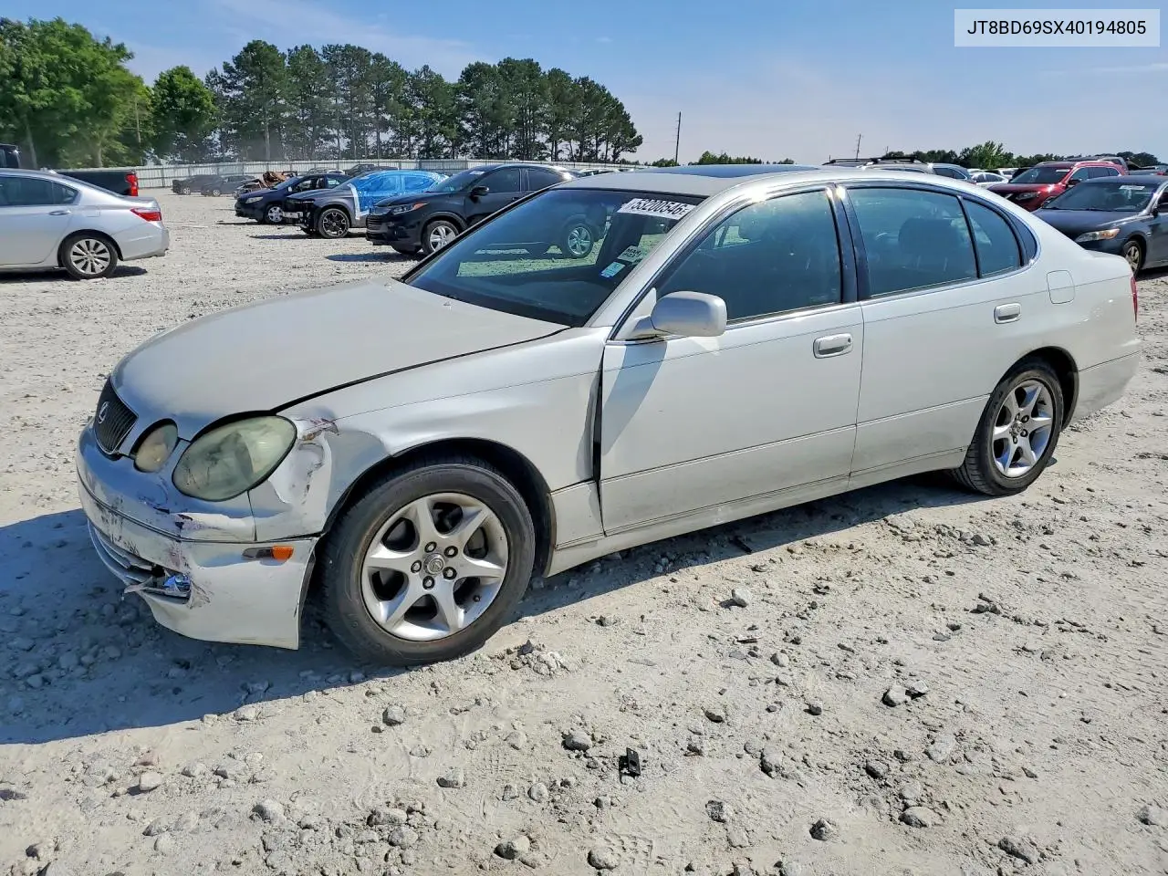 2004 Lexus Gs 300 VIN: JT8BD69SX40194805 Lot: 53200546