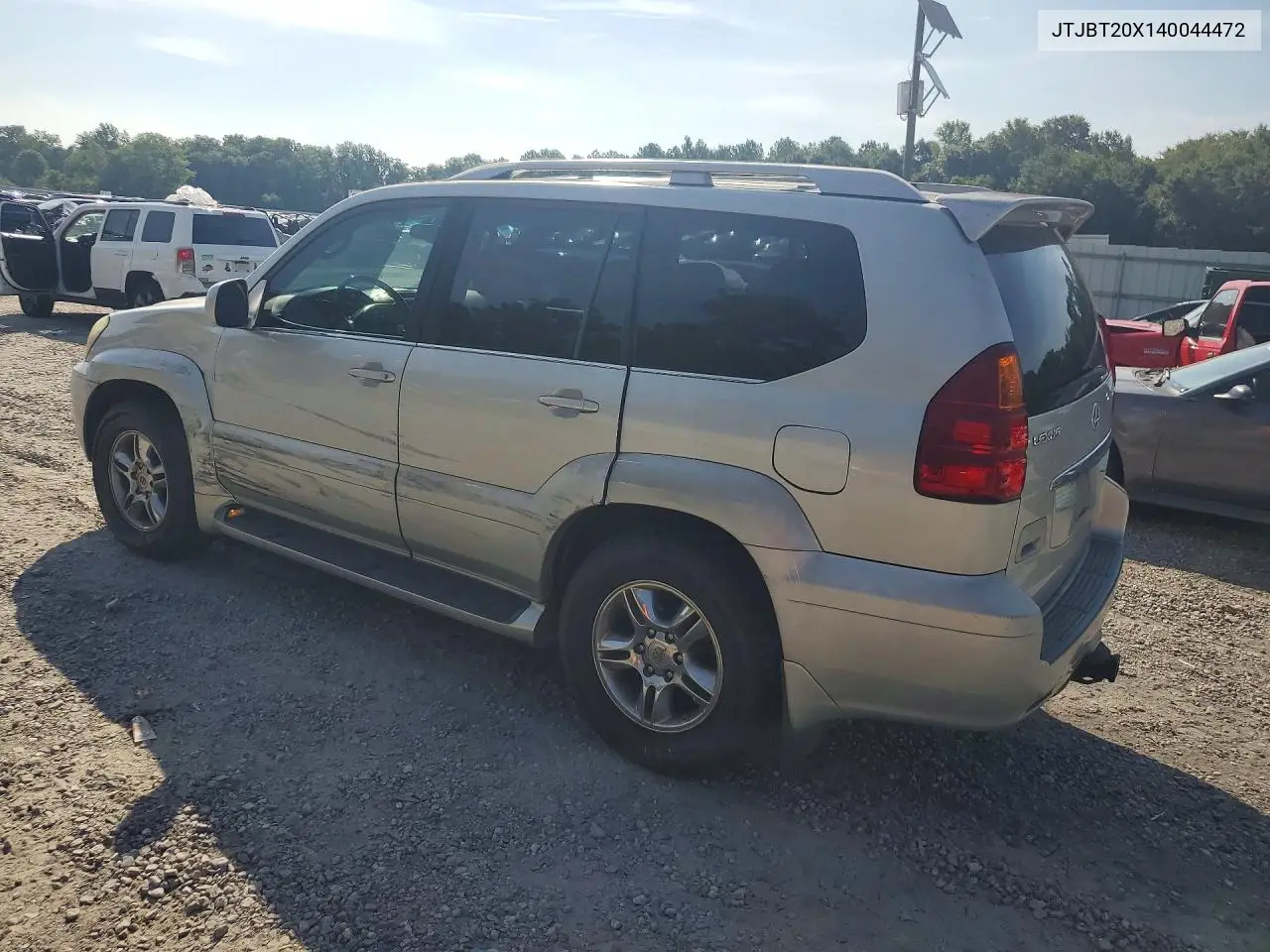2004 Lexus Gx 470 VIN: JTJBT20X140044472 Lot: 58160226