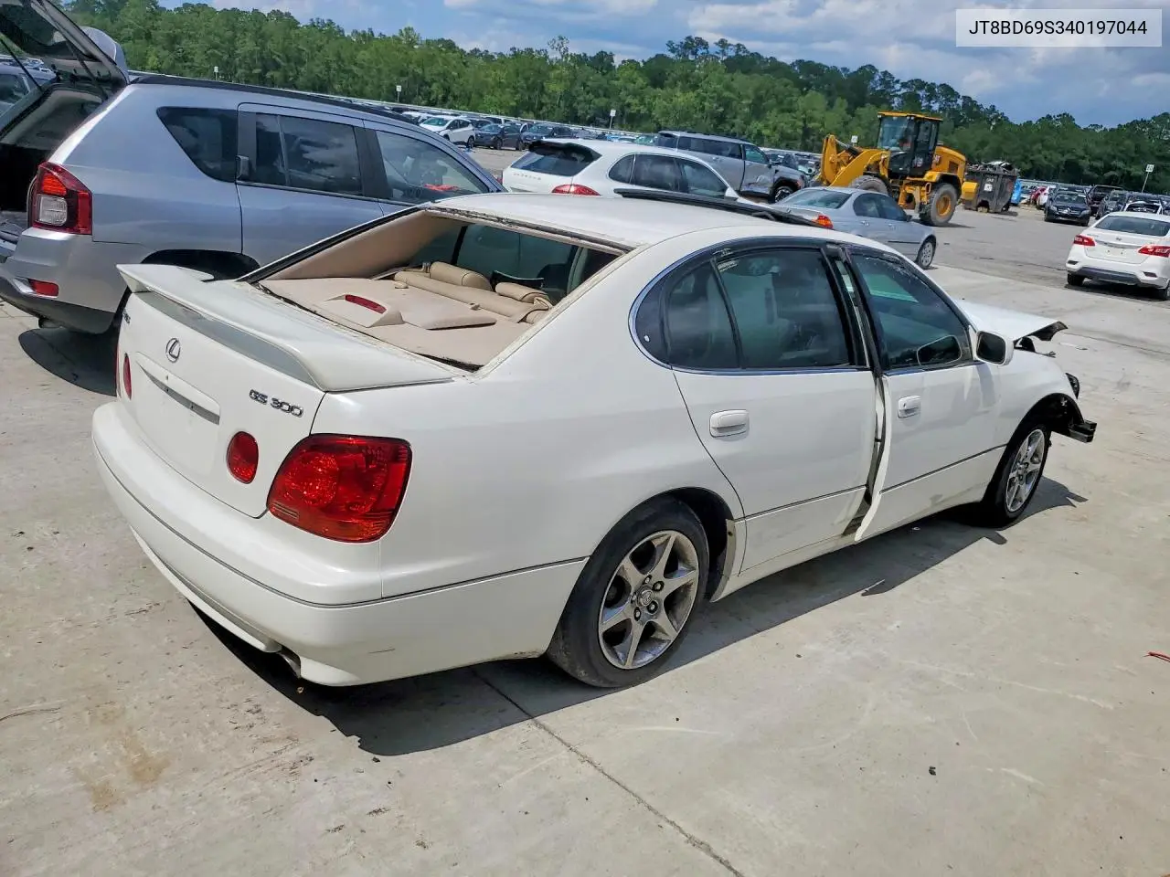 2004 Lexus Gs 300 VIN: JT8BD69S340197044 Lot: 60014066