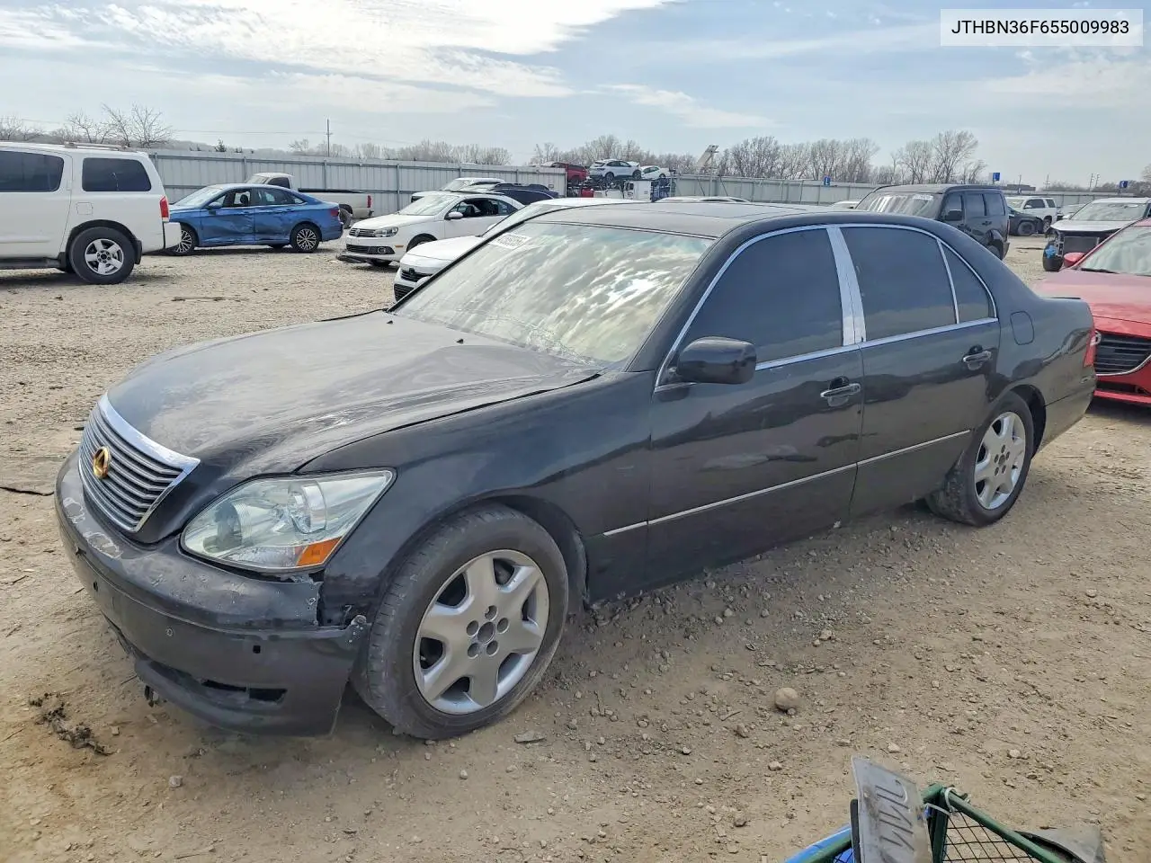 2005 Lexus Ls 430 Base VIN: JTHBN36F655009835 Lot: 47589356