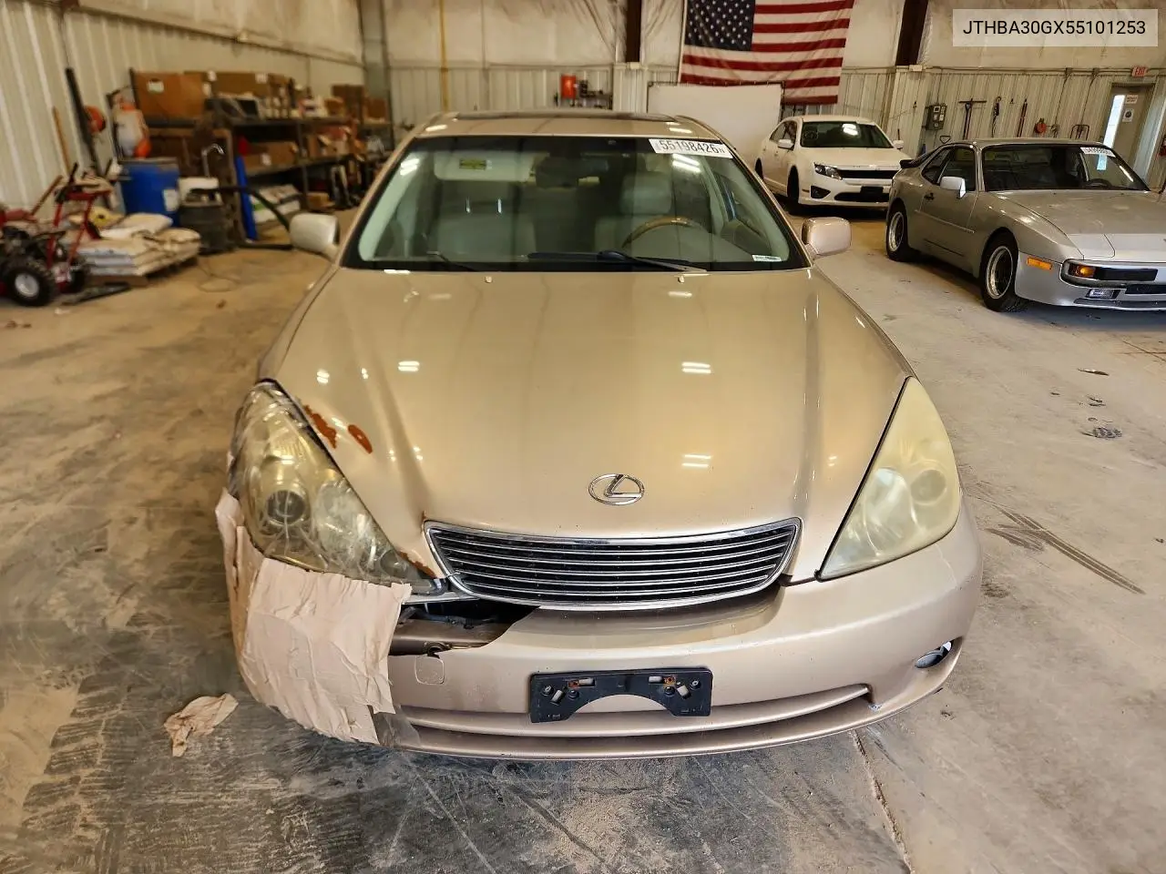 2005 Lexus Es 330 VIN: JTHBA30GX55101253 Lot: 55198426