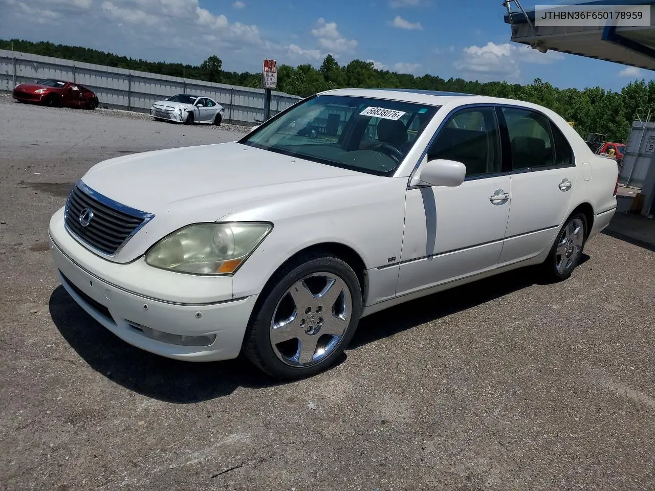 2005 Lexus Ls 430 VIN: JTHBN36F650178959 Lot: 56838076