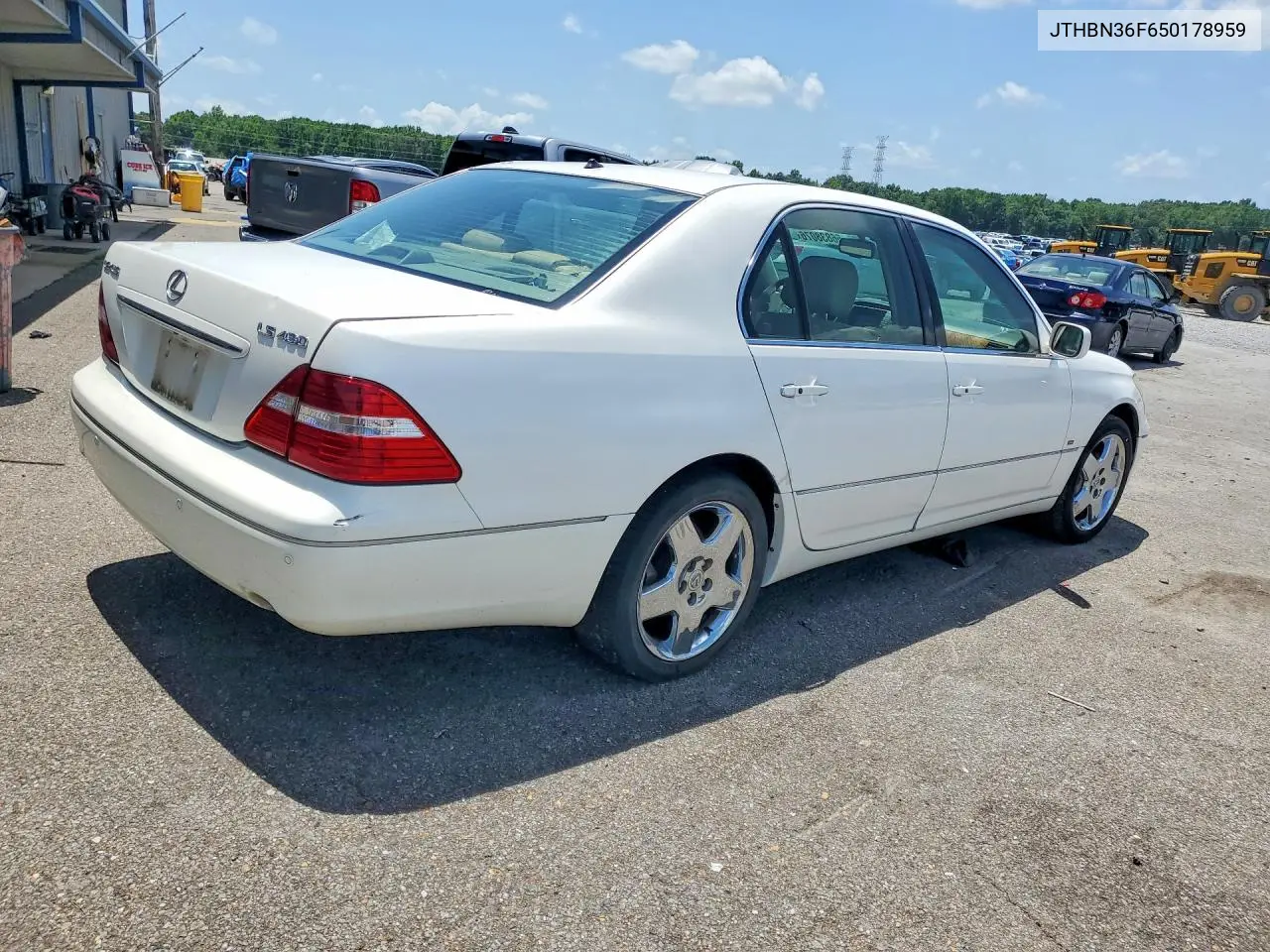 2005 Lexus Ls 430 VIN: JTHBN36F650178959 Lot: 56838076