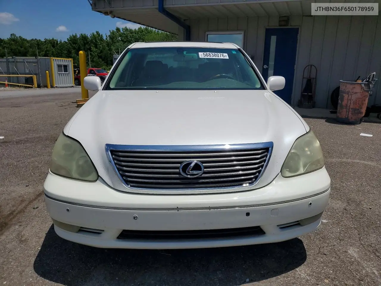 2005 Lexus Ls 430 VIN: JTHBN36F650178959 Lot: 56838076