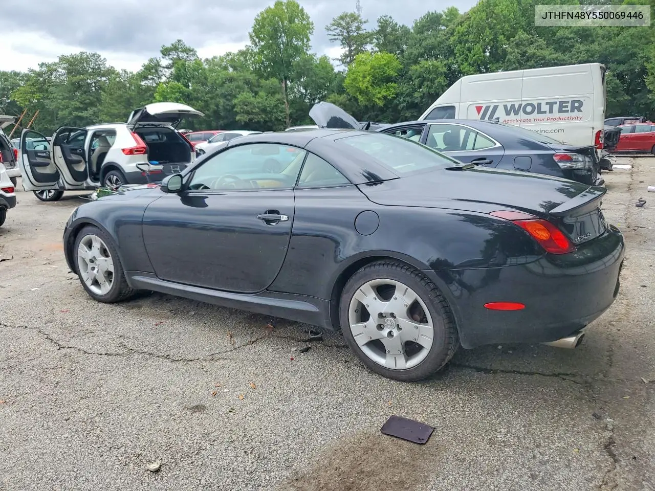 2005 Lexus Sc 430 VIN: JTHFN48Y550069446 Lot: 60836796