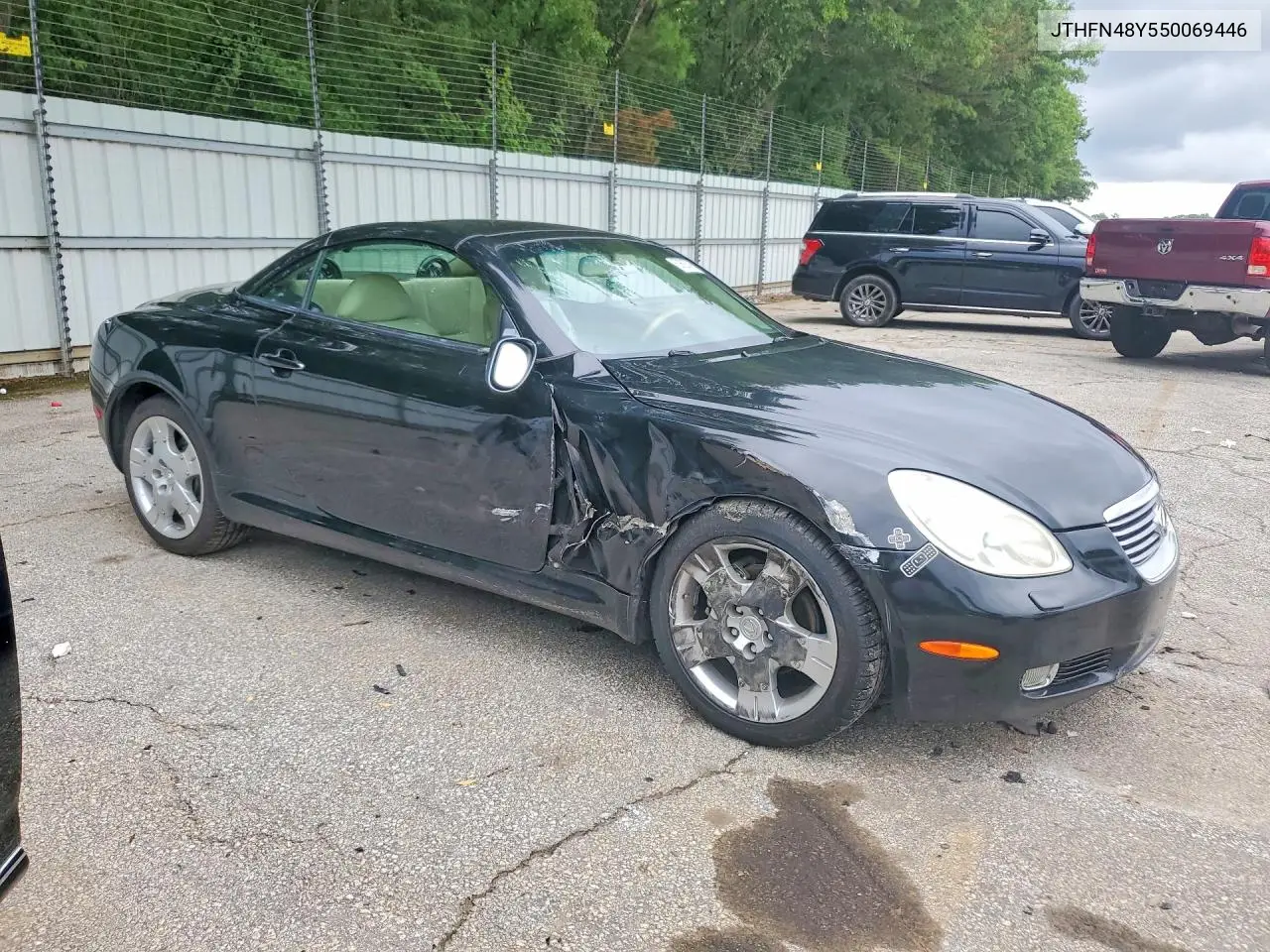 2005 Lexus Sc 430 VIN: JTHFN48Y550069446 Lot: 60836796