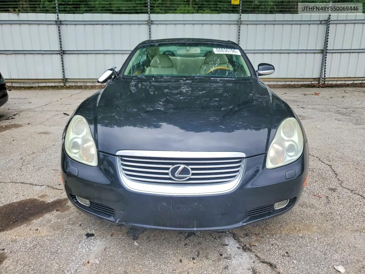 2005 Lexus Sc 430 VIN: JTHFN48Y550069446 Lot: 60836796