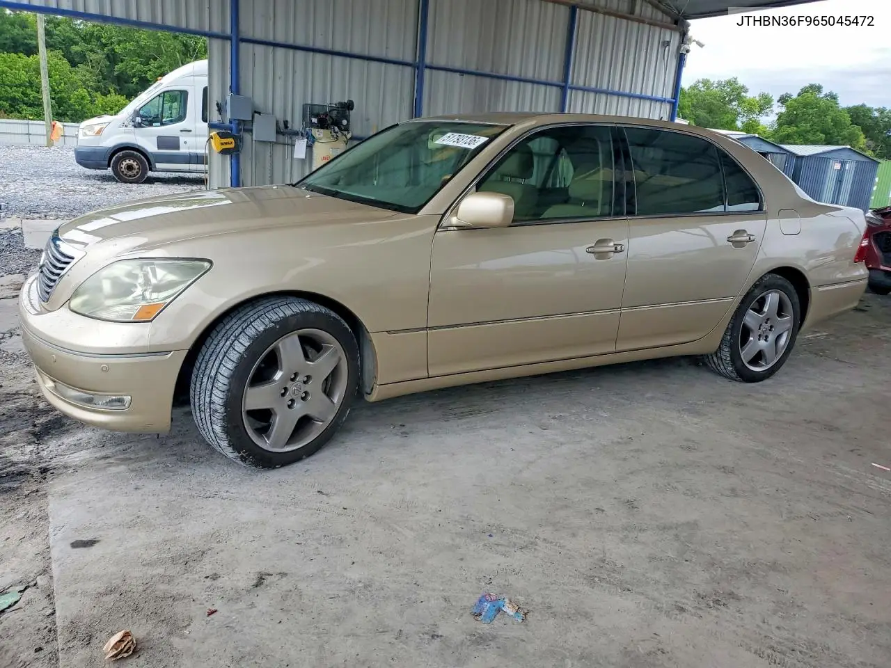 2006 Lexus Ls 430 VIN: JTHBN36F965045472 Lot: 51793136