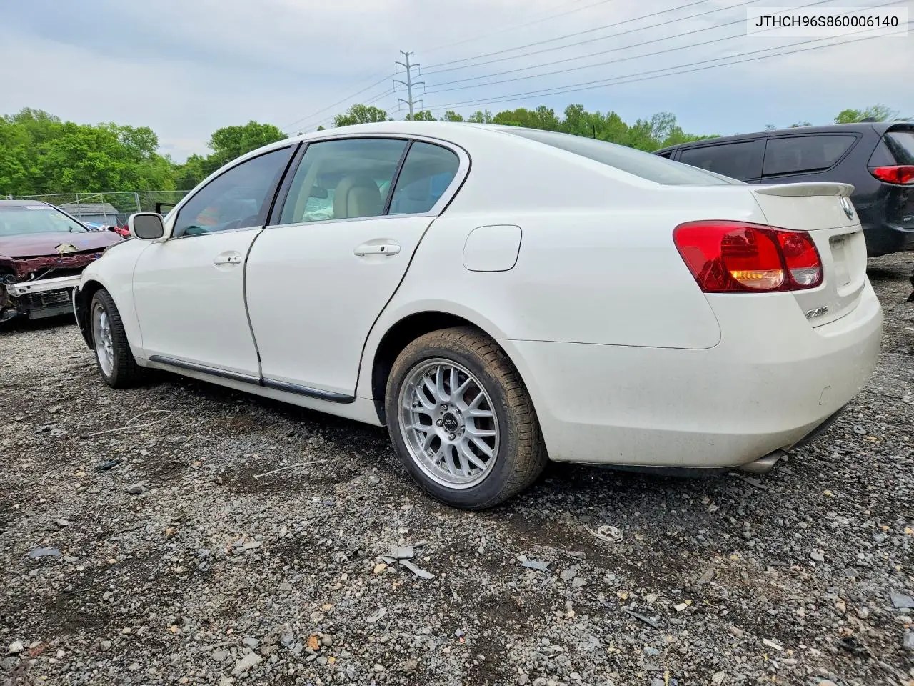 2006 Lexus Gs 300 VIN: JTHCH96S860006140 Lot: 52541906