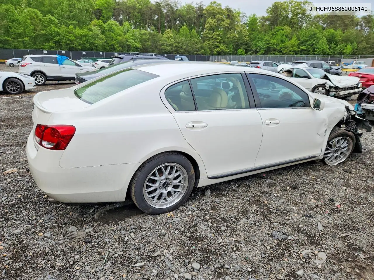 2006 Lexus Gs 300 VIN: JTHCH96S860006140 Lot: 52541906