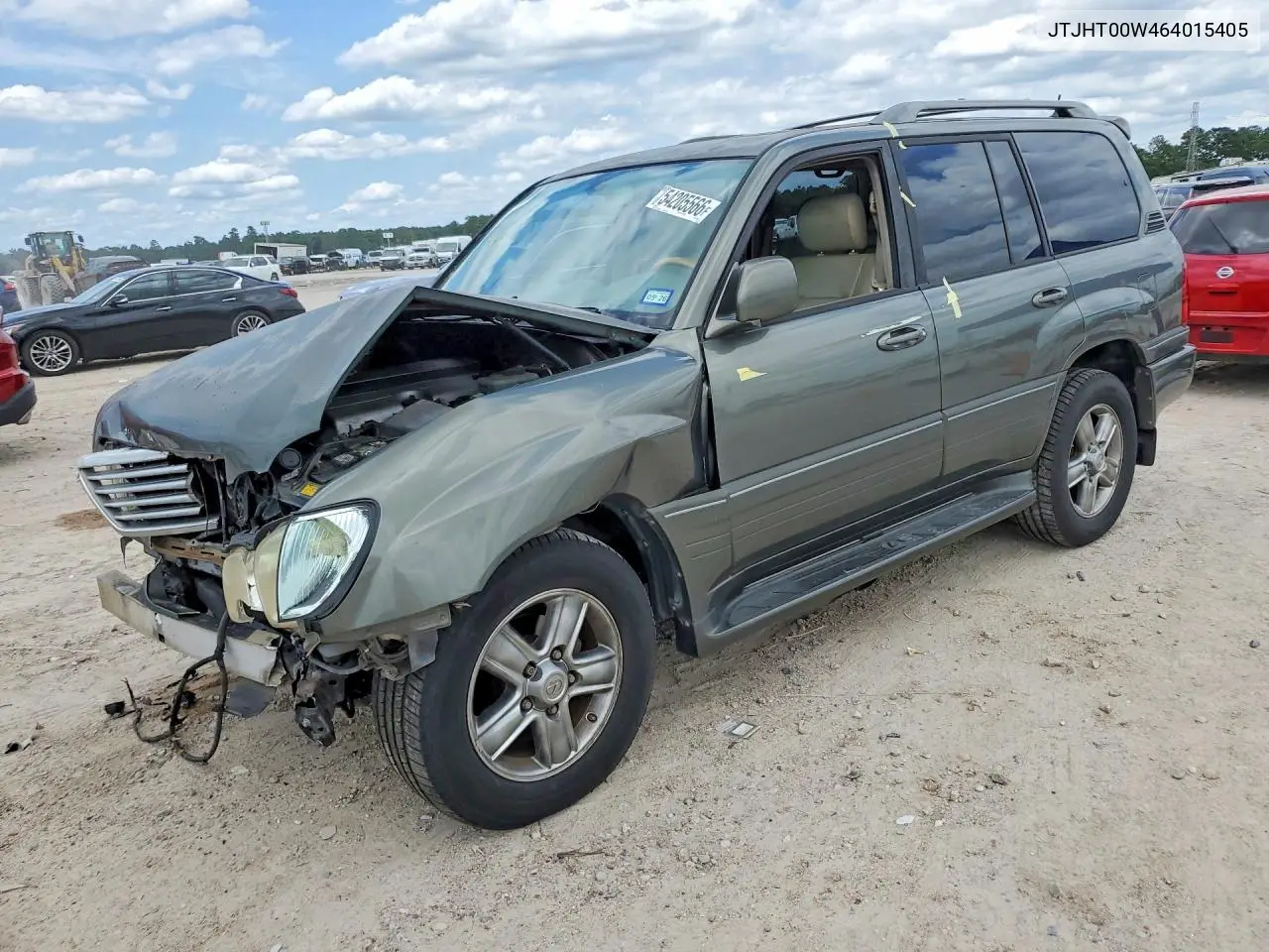 2006 Lexus Lx 470 VIN: JTJHT00W464015405 Lot: 54205566