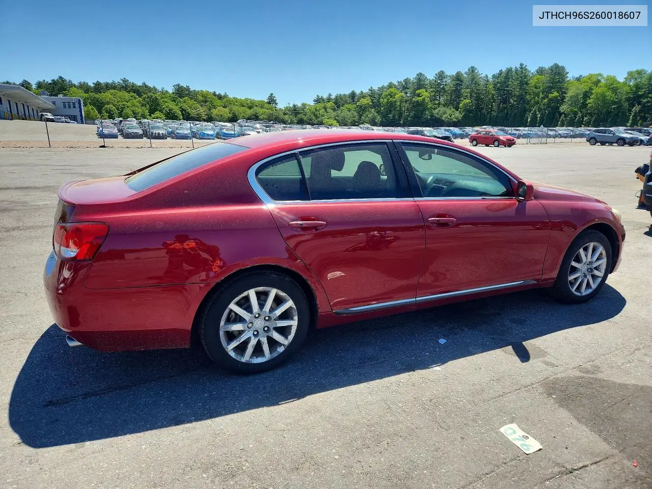 2006 Lexus Gs 300 VIN: JTHCH96S260018607 Lot: 55586586