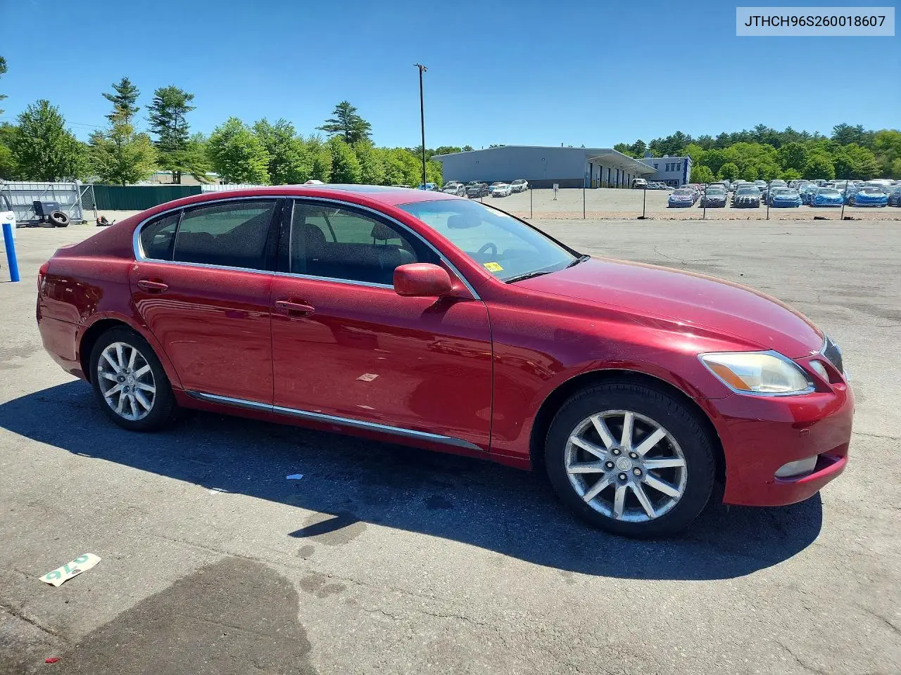 2006 Lexus Gs 300 VIN: JTHCH96S260018607 Lot: 55586586