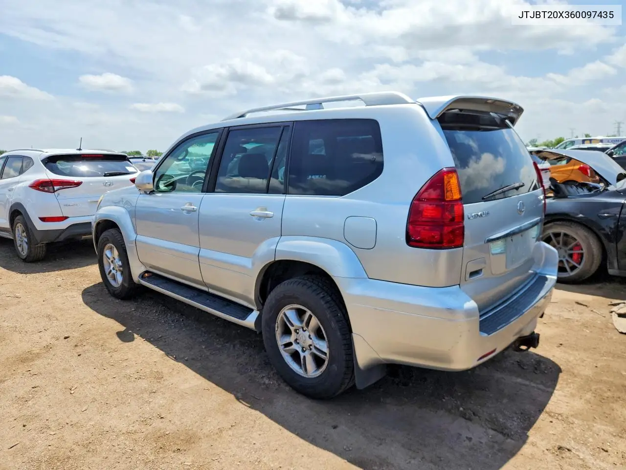 2006 Lexus Gx 470 VIN: JTJBT20X360097435 Lot: 56902496