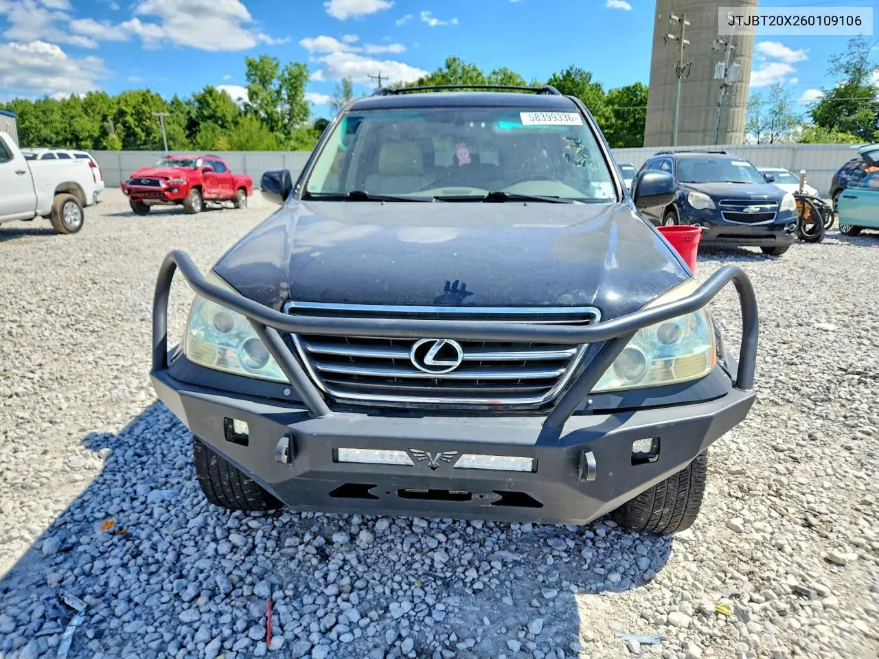 2006 Lexus Gx 470 VIN: JTJBT20X260109106 Lot: 58399336