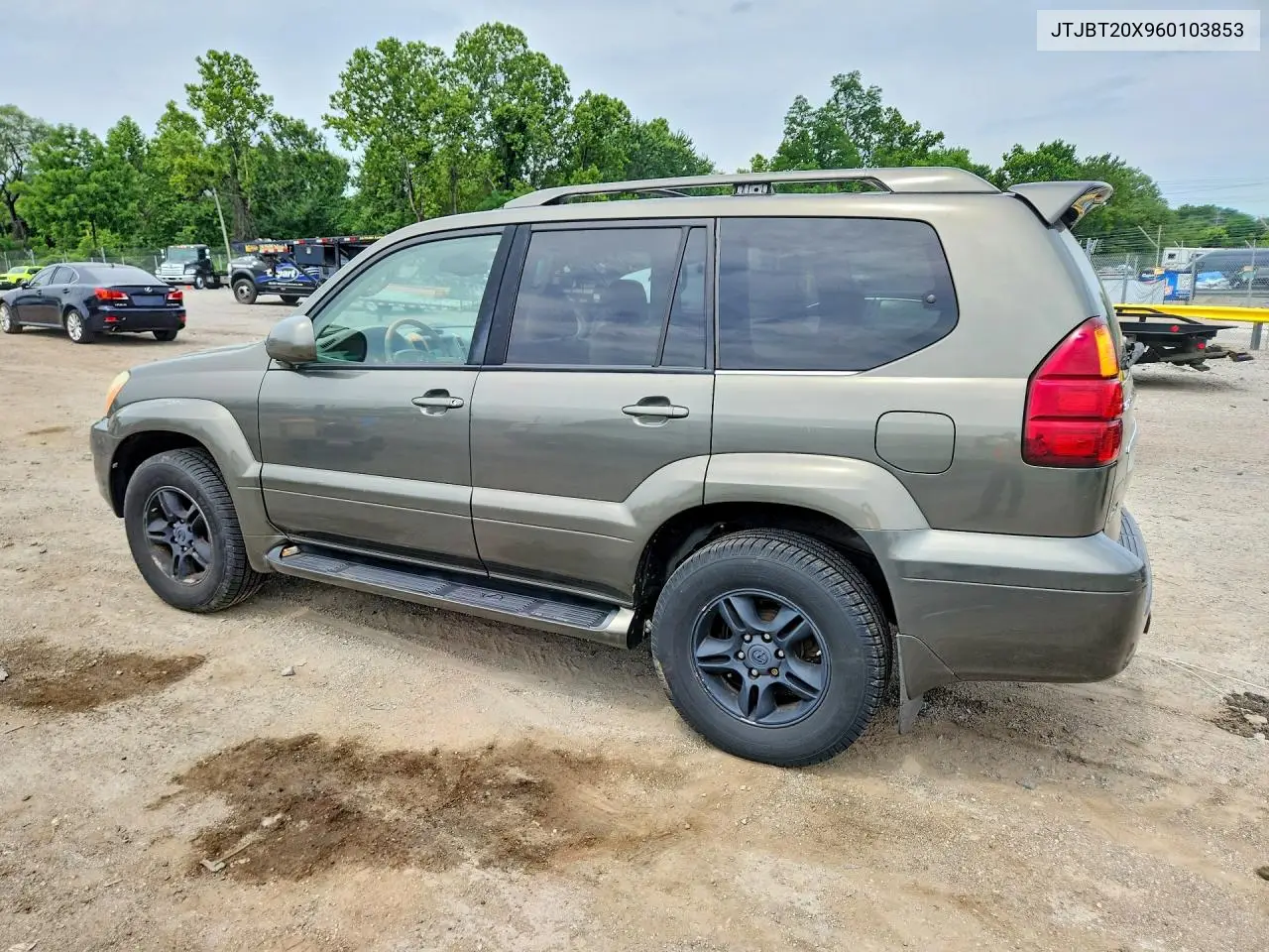 2006 Lexus Gx 470 VIN: JTJBT20X960103853 Lot: 58711036