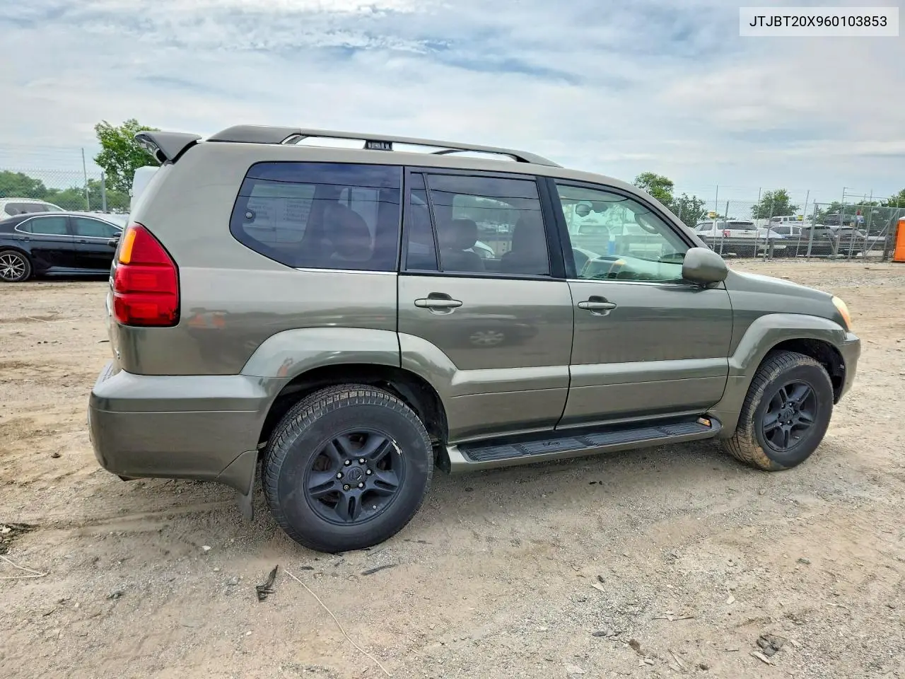 2006 Lexus Gx 470 VIN: JTJBT20X960103853 Lot: 58711036
