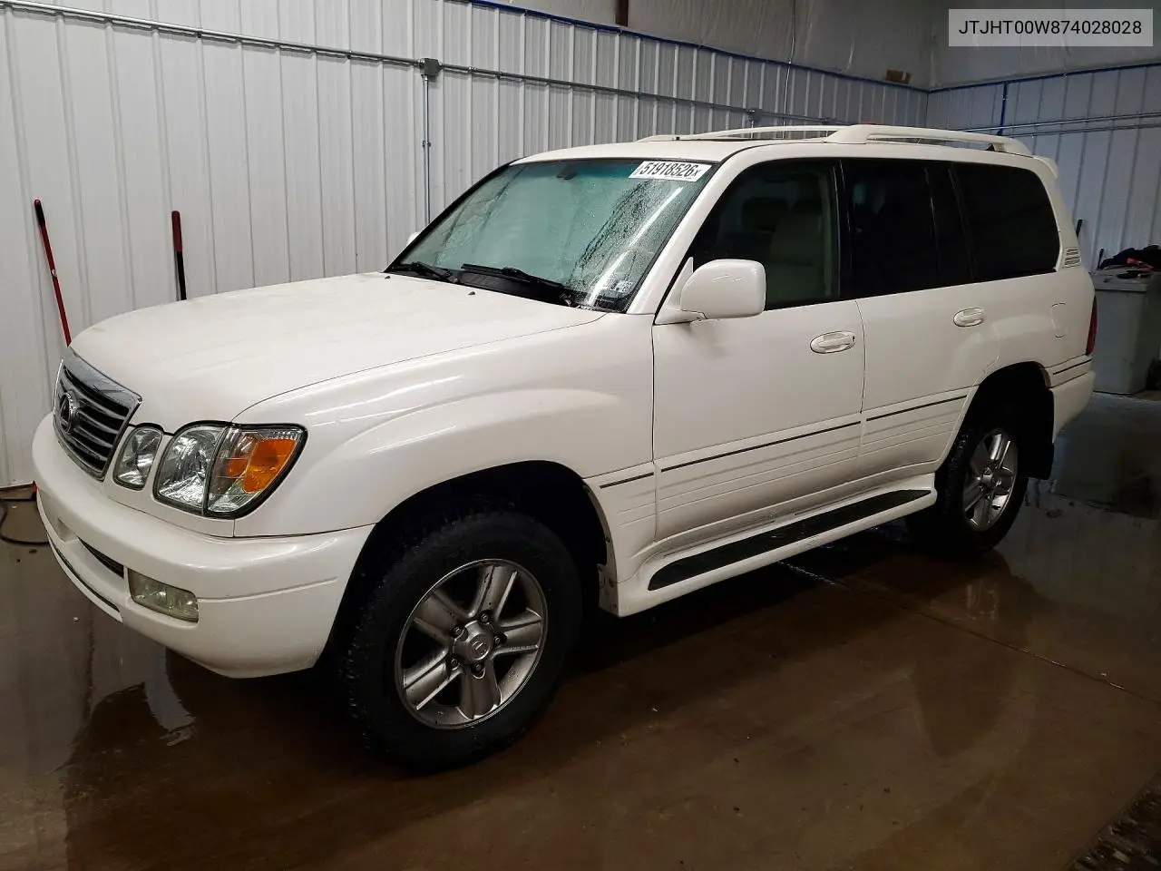 2007 Lexus Lx 470 VIN: JTJHT00W874028028 Lot: 51918526