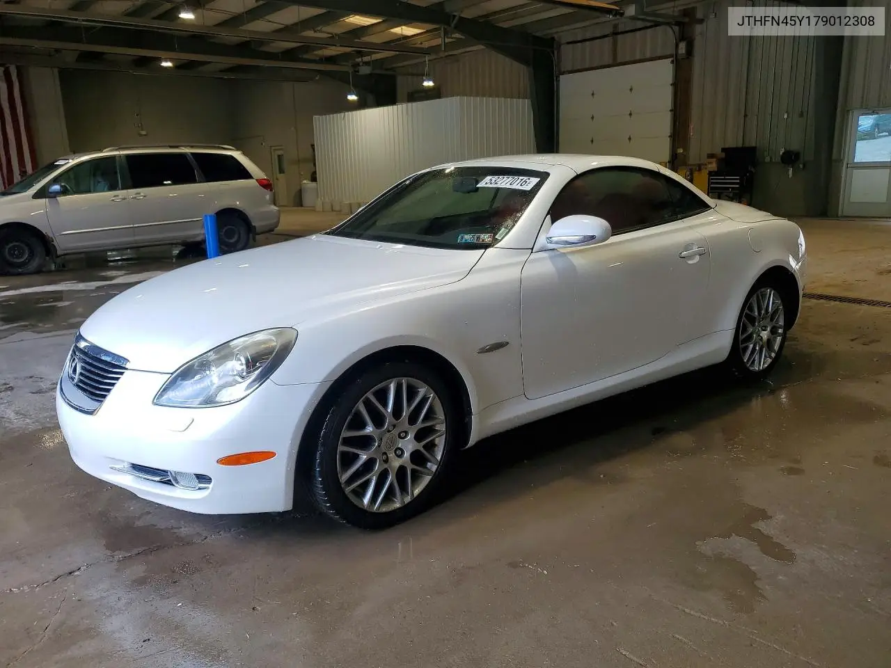2007 Lexus Sc 430 VIN: JTHFN45Y179012308 Lot: 53277016