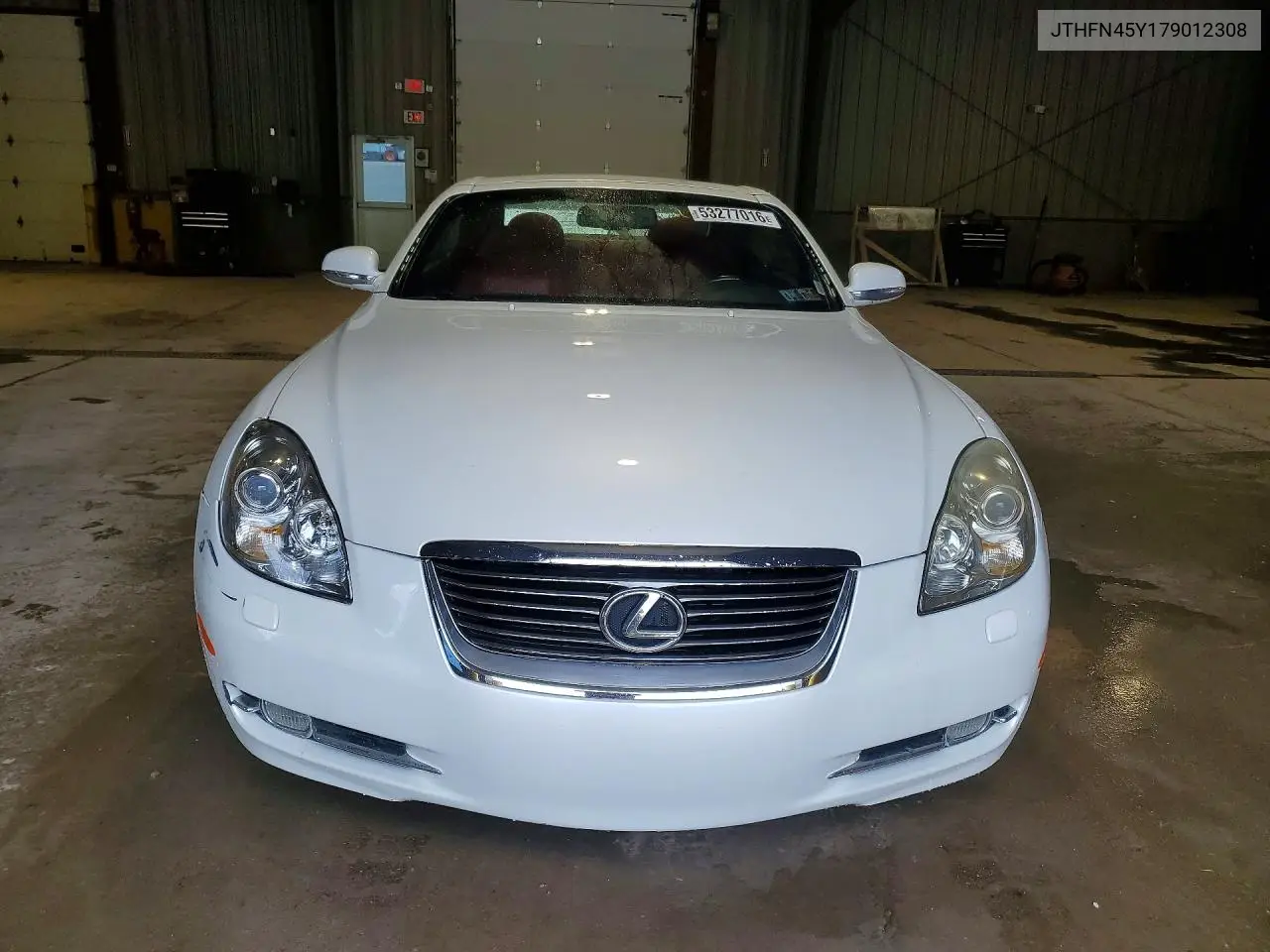 2007 Lexus Sc 430 VIN: JTHFN45Y179012308 Lot: 53277016