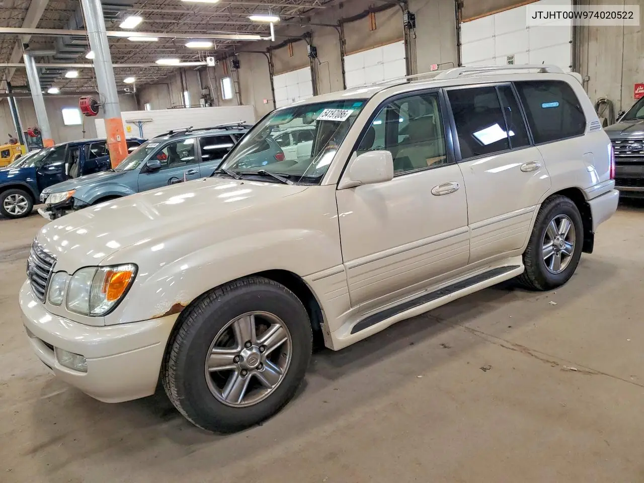 2007 Lexus Lx 470 VIN: JTJHT00W974020522 Lot: 54197086