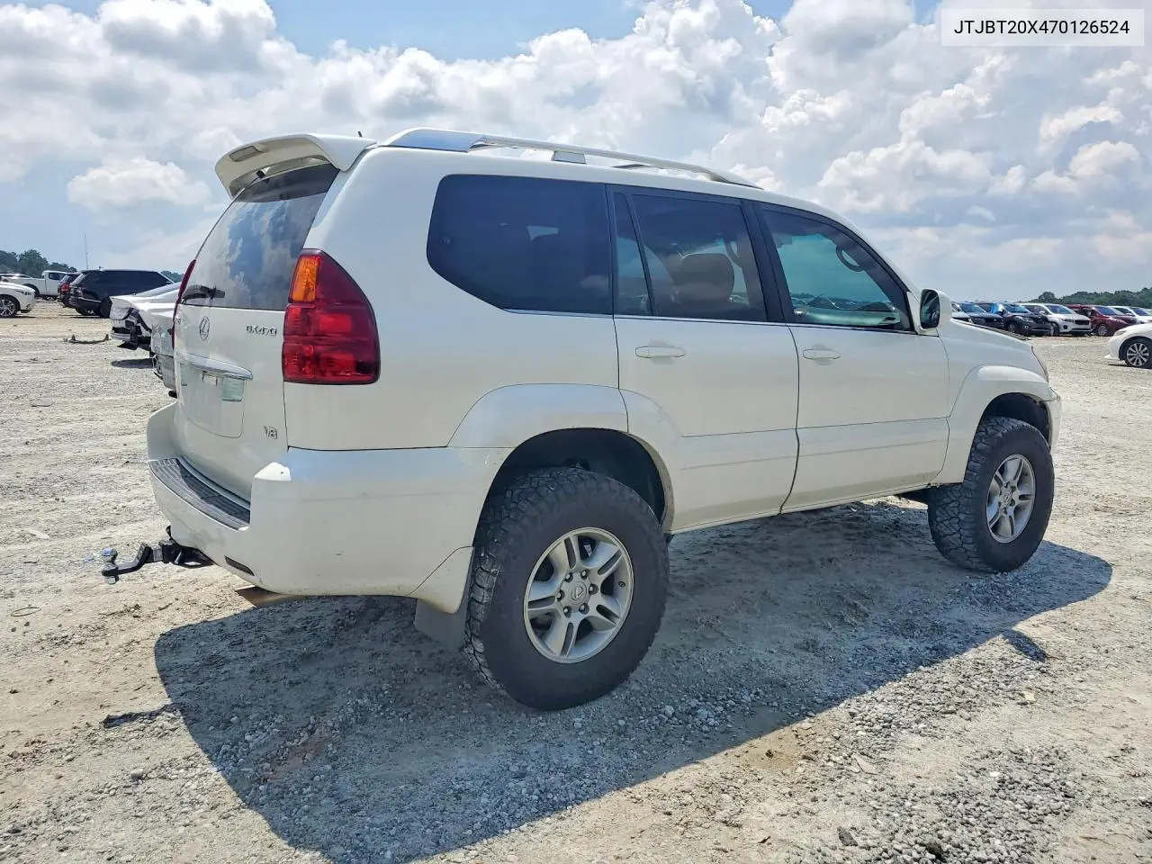 2007 Lexus Gx 470 VIN: JTJBT20X470126524 Lot: 56741536
