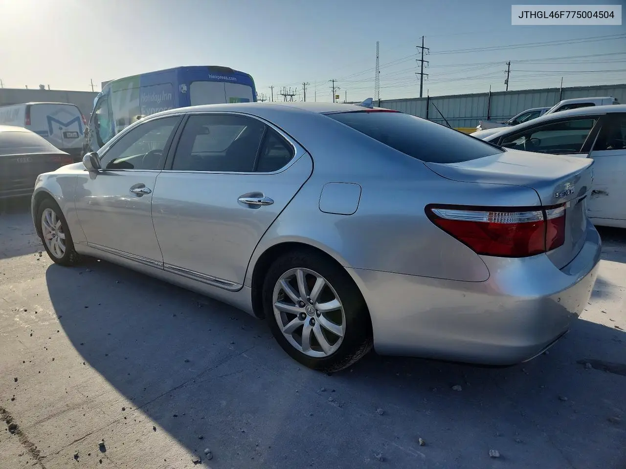 2007 Lexus Ls 460L VIN: JTHGL46F775004504 Lot: 57202666