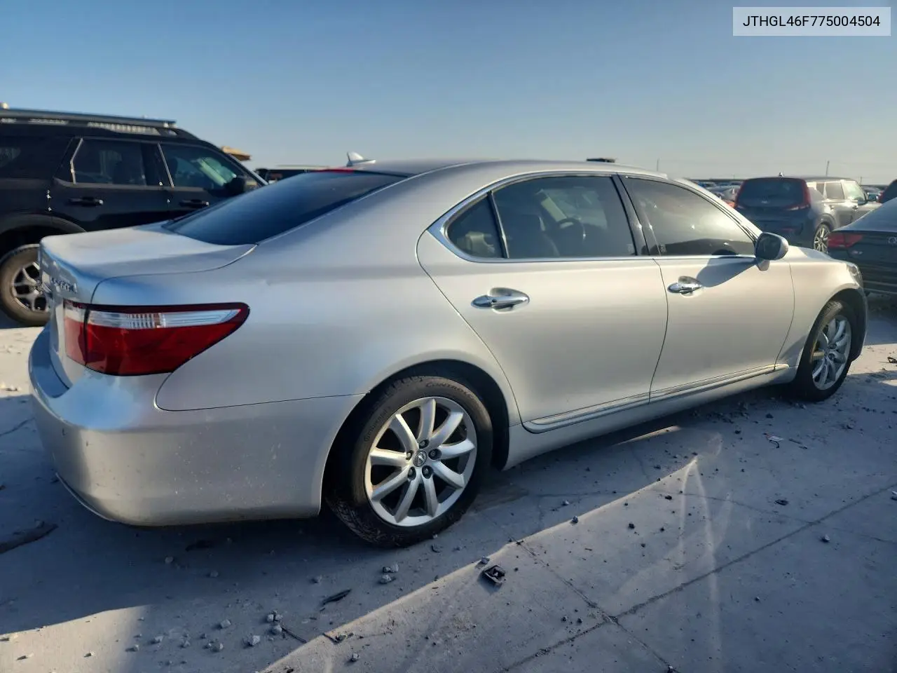 2007 Lexus Ls 460L VIN: JTHGL46F775004504 Lot: 57202666