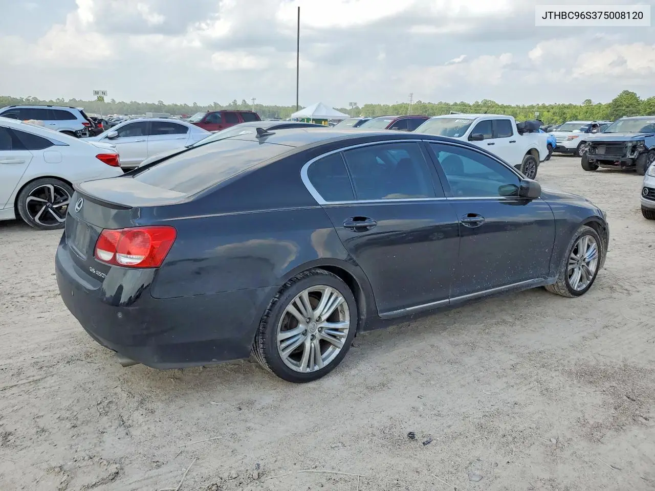 2007 Lexus Gs 450H VIN: JTHBC96S375008120 Lot: 57831326