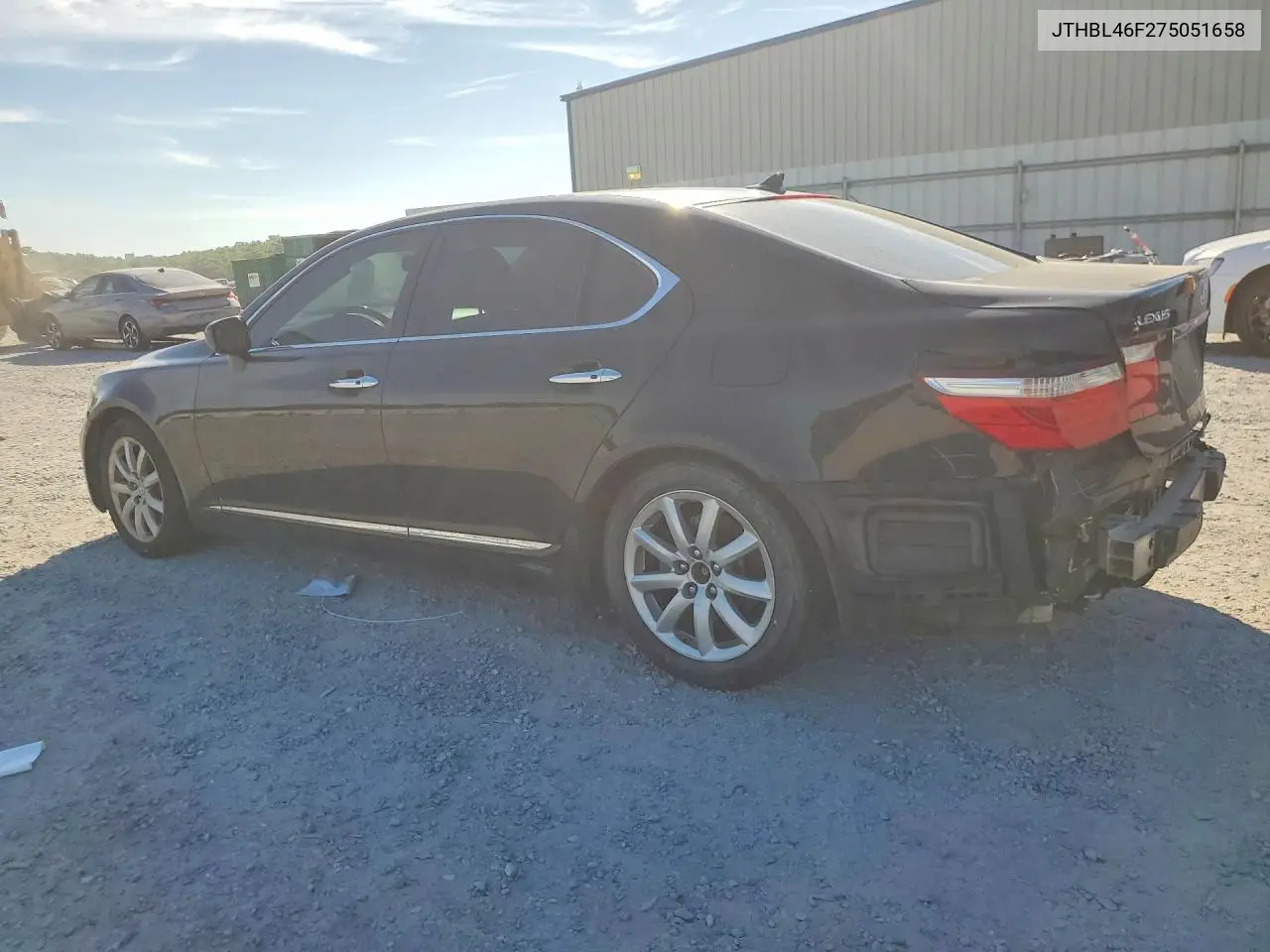 2007 Lexus Ls 460 VIN: JTHBL46F275051658 Lot: 58036326