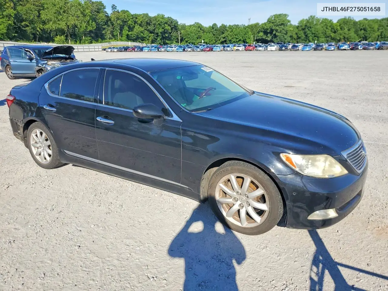 2007 Lexus Ls 460 VIN: JTHBL46F275051658 Lot: 58036326