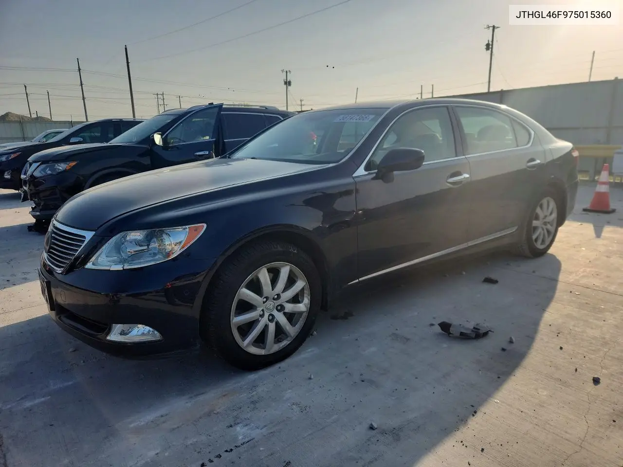 2007 Lexus Ls 460L VIN: JTHGL46F975015360 Lot: 58147366