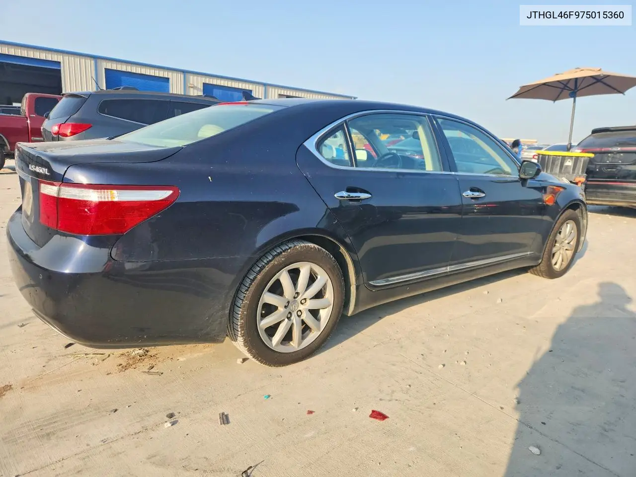2007 Lexus Ls 460L VIN: JTHGL46F975015360 Lot: 58147366