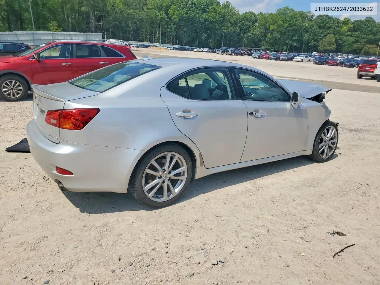 2007 Lexus Is 250 VIN: JTHBK262472033622 Lot: 58324696