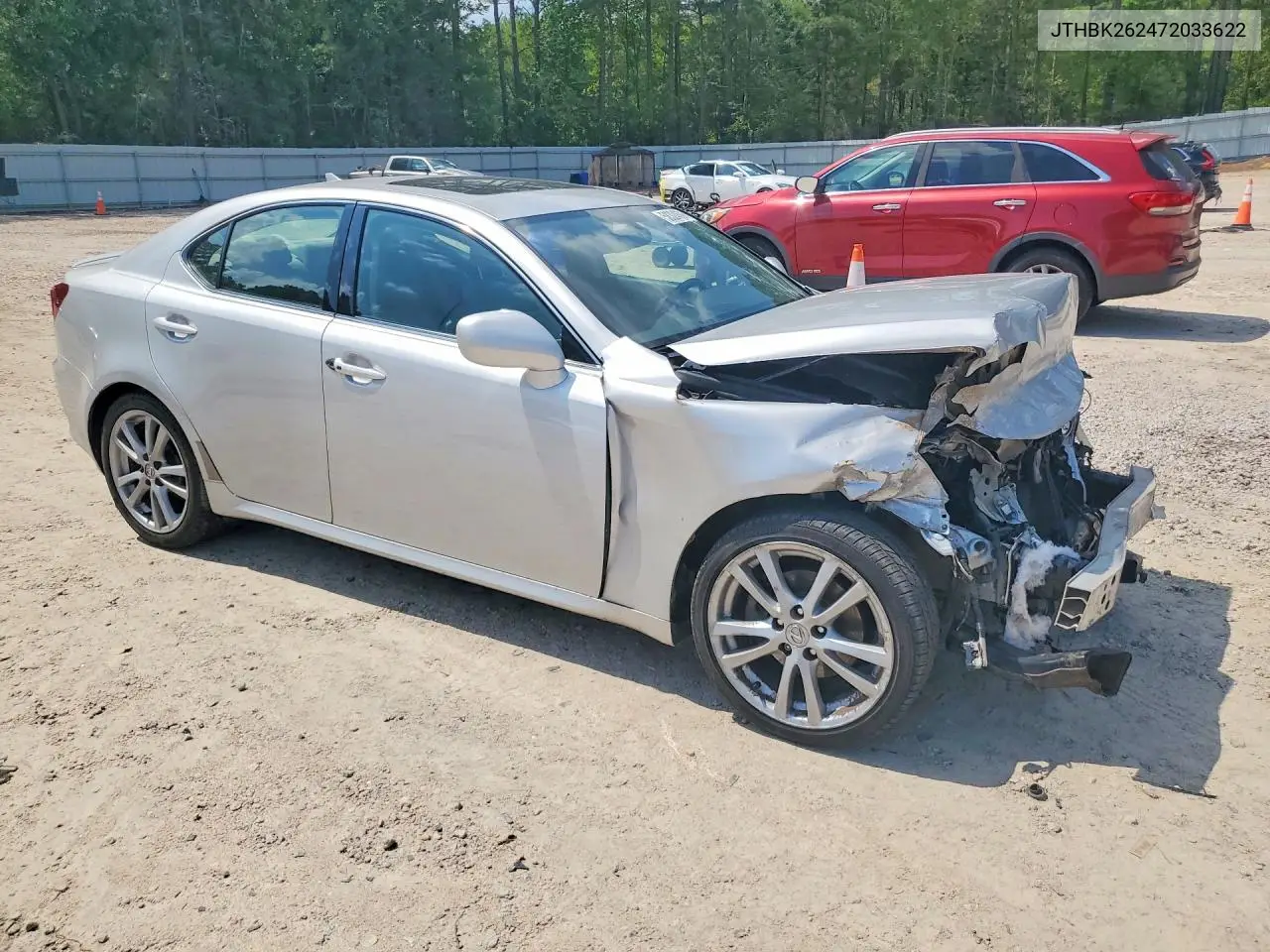 2007 Lexus Is 250 VIN: JTHBK262472033622 Lot: 58324696