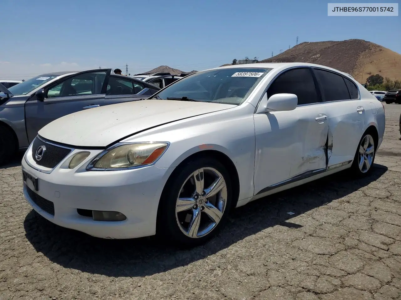 2007 Lexus Gs 350 VIN: JTHBE96S770015742 Lot: 58397506