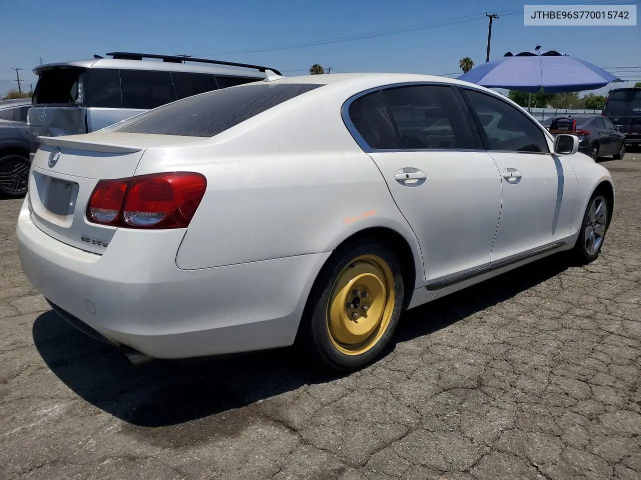 2007 Lexus Gs 350 VIN: JTHBE96S770015742 Lot: 58397506