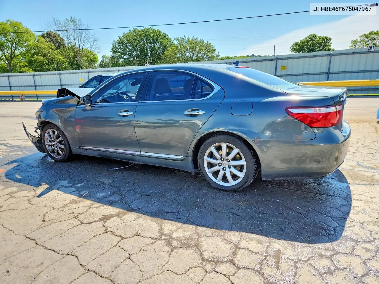 2007 Lexus Ls 460 VIN: JTHBL46F675047967 Lot: 58432336