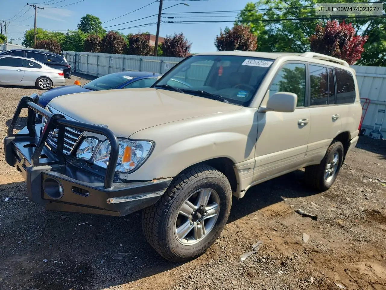 2007 Lexus Lx 470 VIN: JTJHT00W474023277 Lot: 59355256