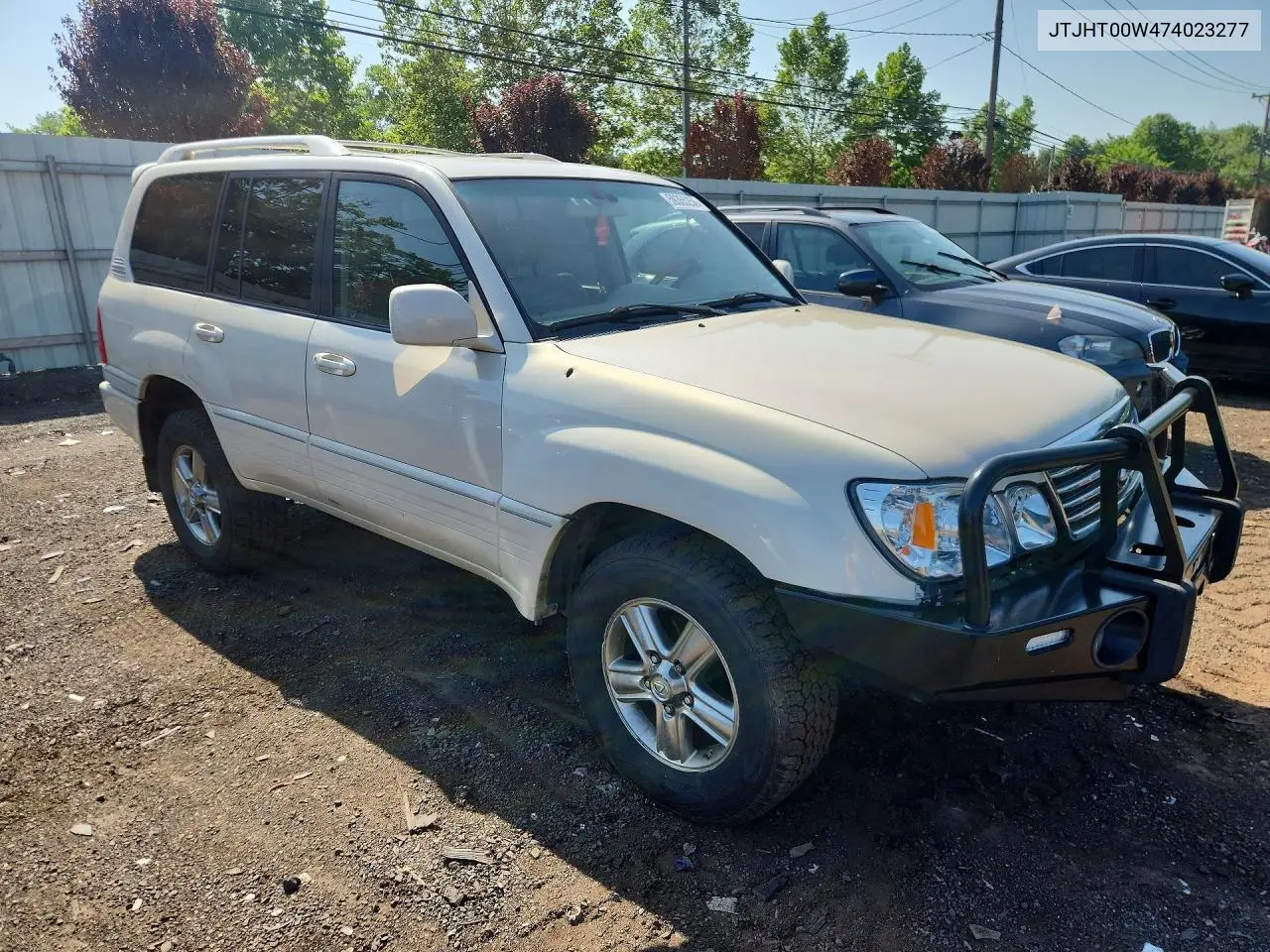 2007 Lexus Lx 470 VIN: JTJHT00W474023277 Lot: 59355256