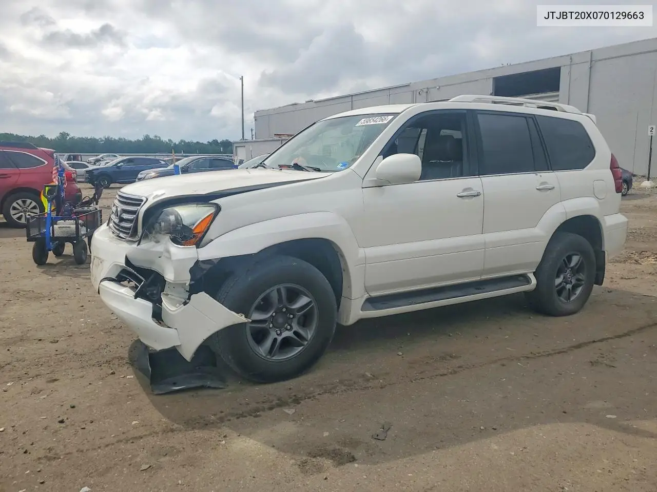 2007 Lexus Gx 470 VIN: JTJBT20X070129663 Lot: 59854266