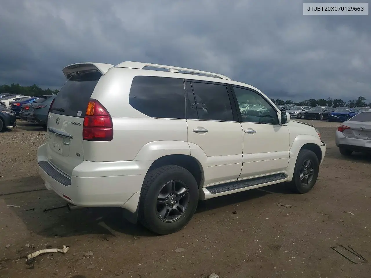 2007 Lexus Gx 470 VIN: JTJBT20X070129663 Lot: 59854266