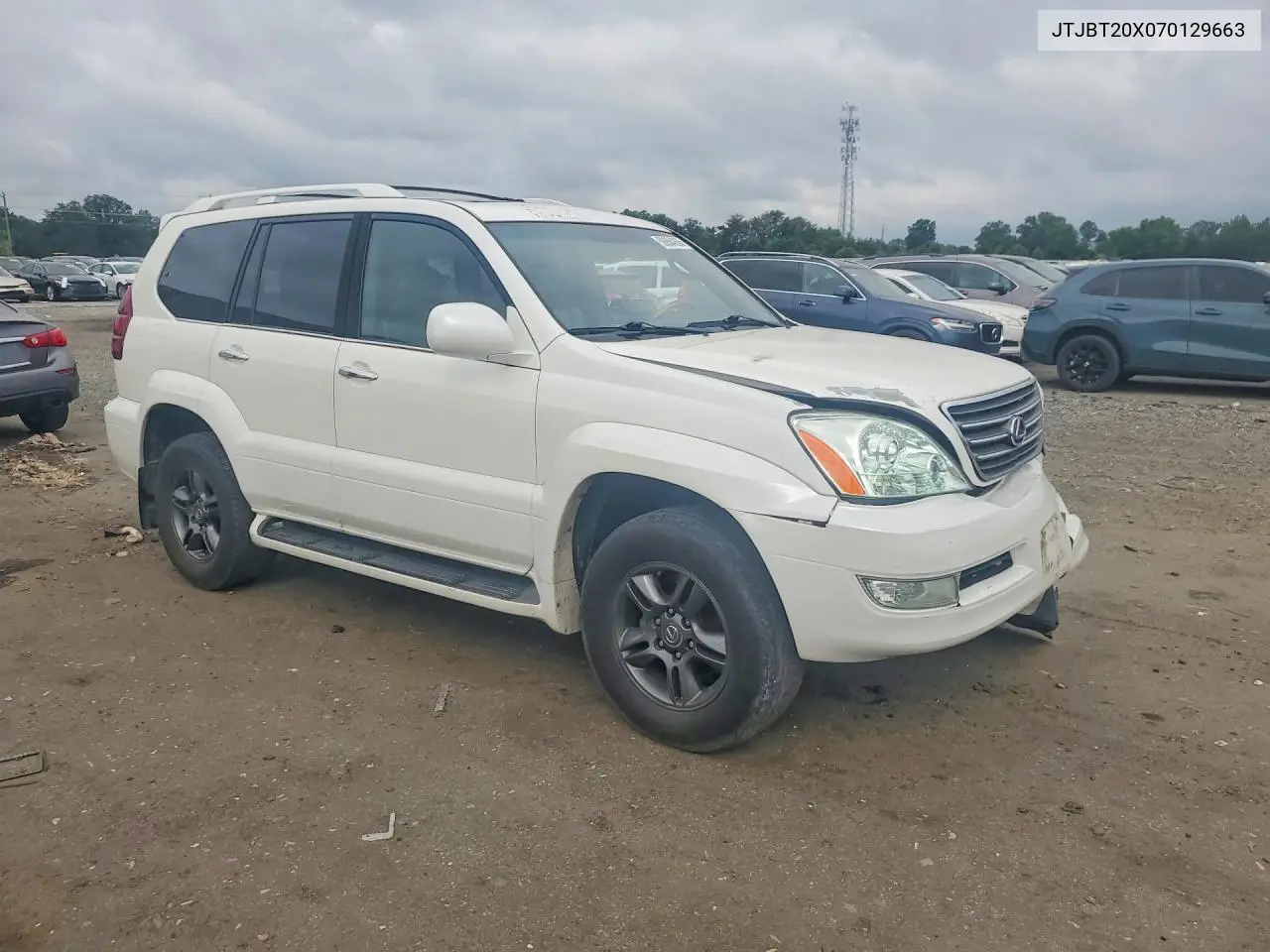 2007 Lexus Gx 470 VIN: JTJBT20X070129663 Lot: 59854266