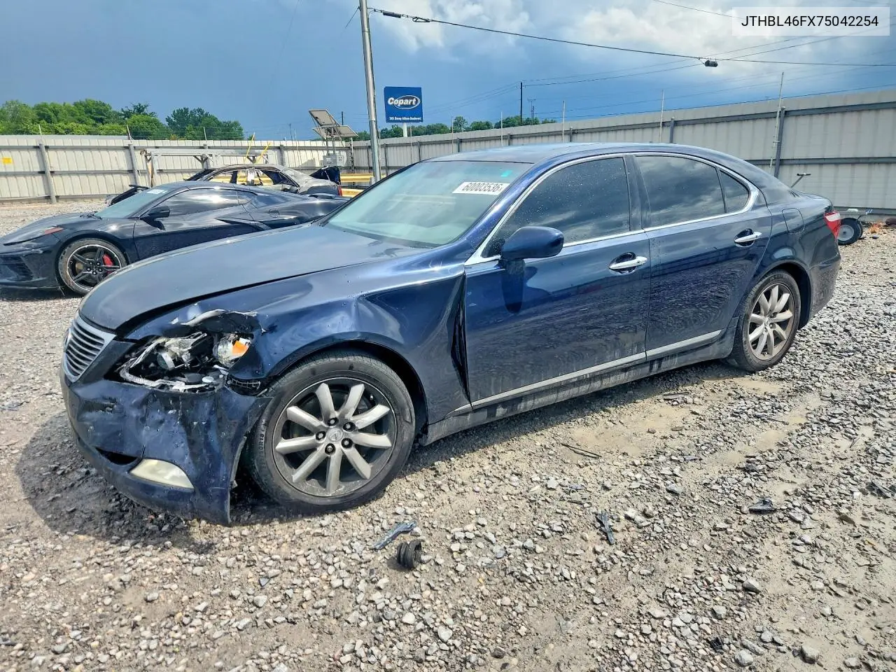 2007 Lexus Ls 460 VIN: JTHBL46FX75042254 Lot: 60003536