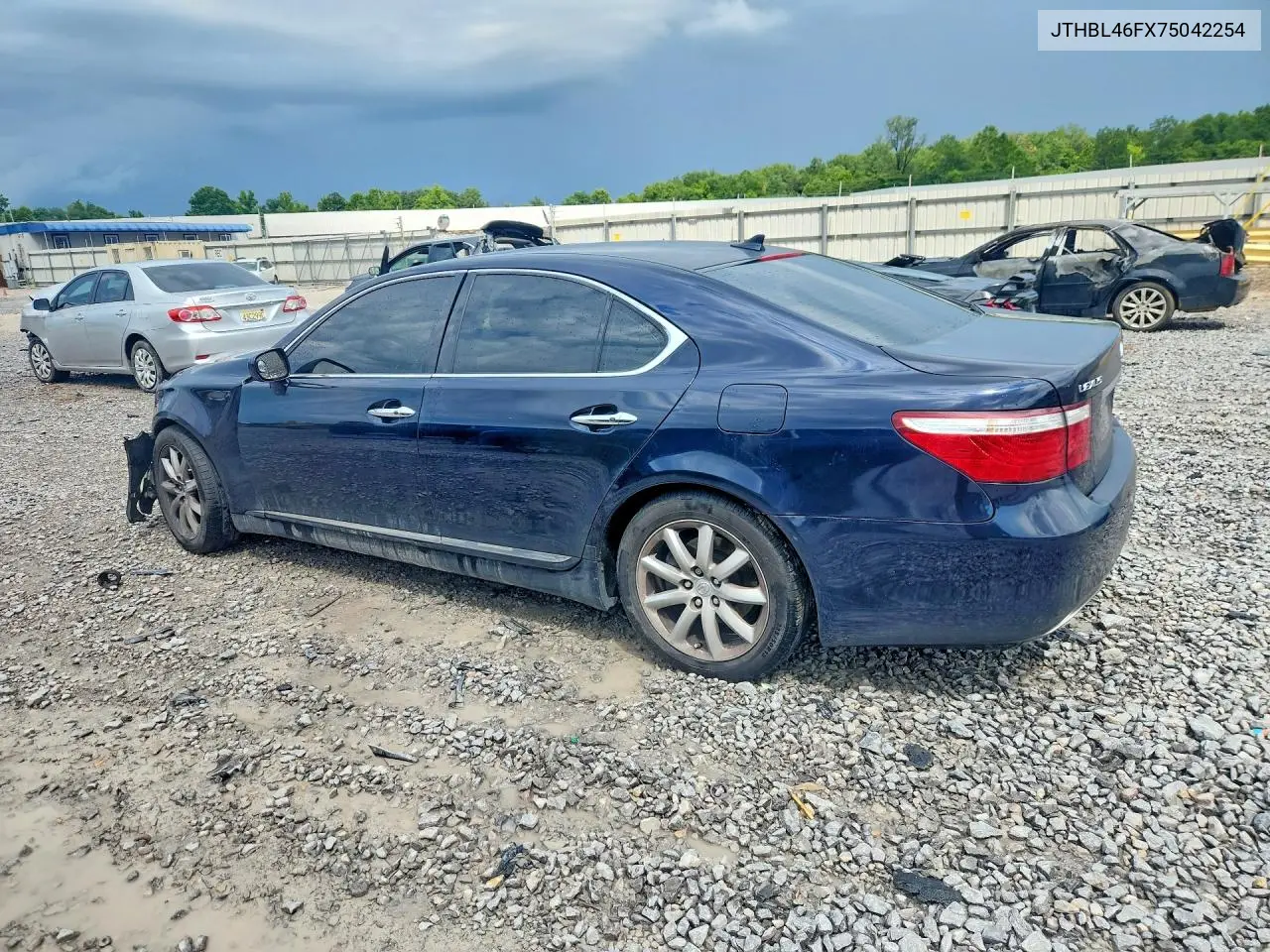 2007 Lexus Ls 460 VIN: JTHBL46FX75042254 Lot: 60003536